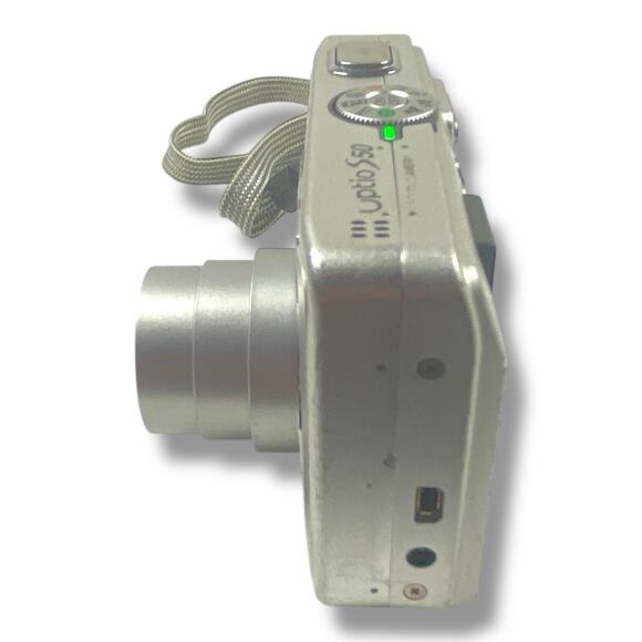 PENTAX Pentax Optio S50 5.0MP Digital Camera - Silver TESTED & WORKS - Picture 4 of 6